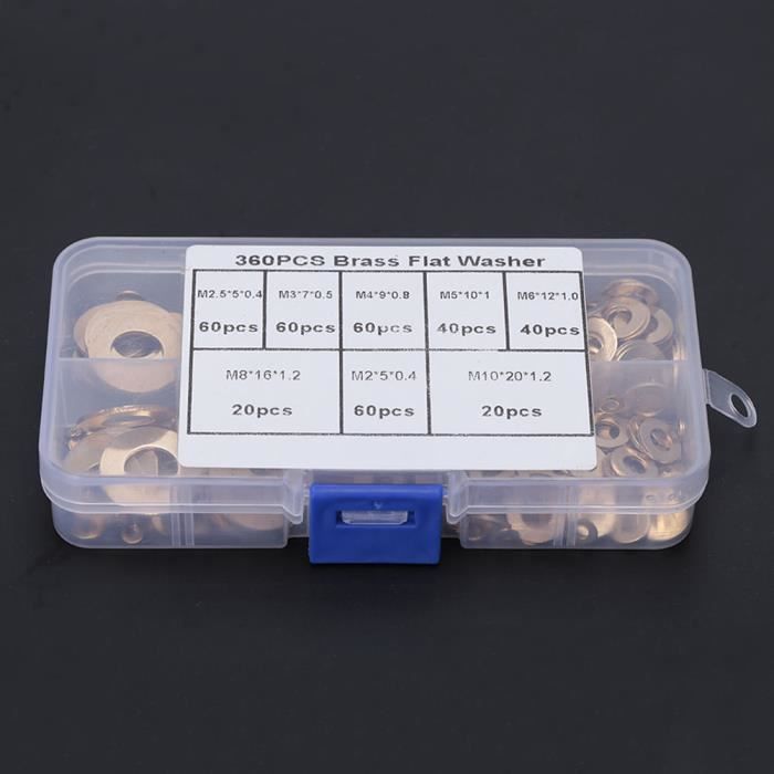 4 Entretoises Aluminium M10 – 10,5mm Intérieur X 20mm Extérieur X 5mm, Rouge, Neuf