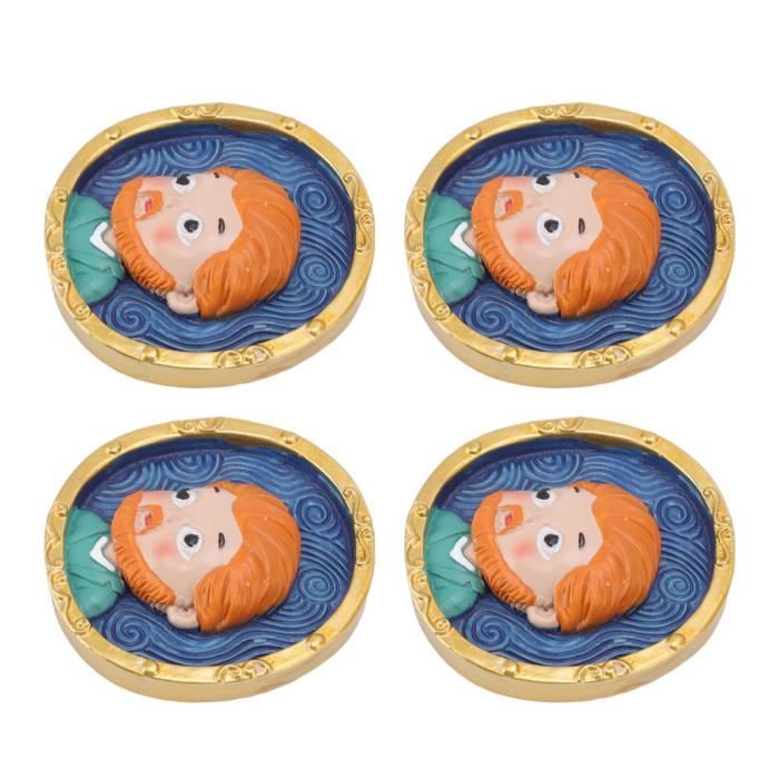 6/12 pièces Aimants décoratifs pour réigérateur à motif