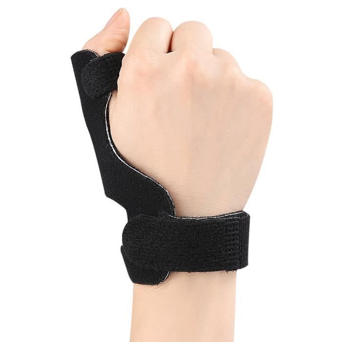 SM SunniMix Gant De Billard 3 Doigts Antidérapant – Silicone Paume, Ouvert Pouce/Index/Milieu, Main Gauche/Droite, Noir/Blanc, Précision & Contrôle