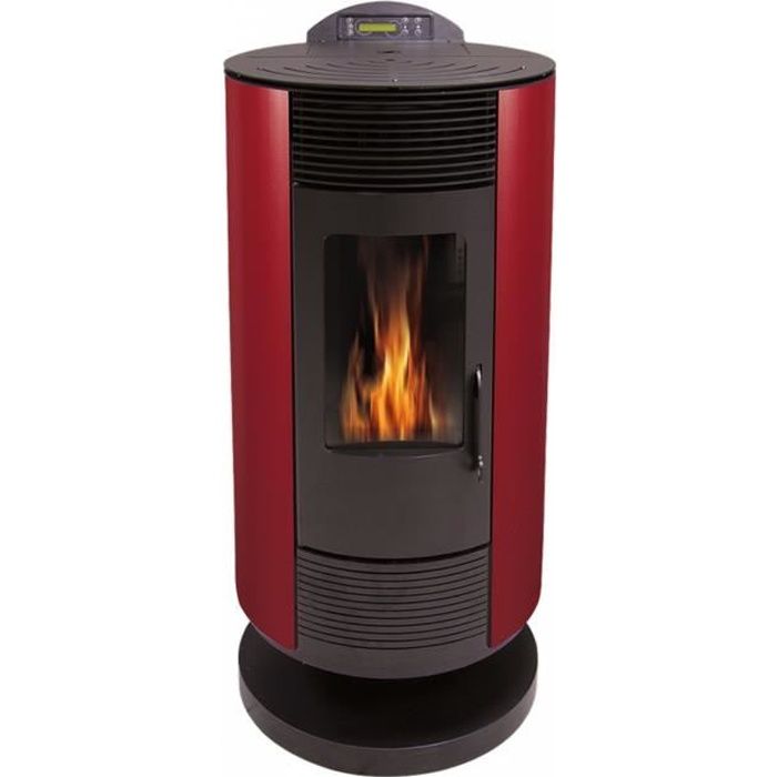 Poele A Granules Cora 8 7 Kw Rendement 90 32 Bordeaux Option