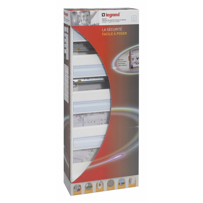 Legrand Coffret Electrique Nu A Equiper 4 Rangees 52 Modules Achat Vente Tableau Electrique Coffret A Equiper 4 Rangees Cdiscount