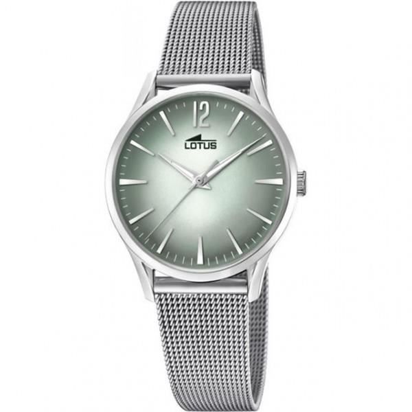 Montre Lotus femme acier bracelet maille milanaise 18408 4