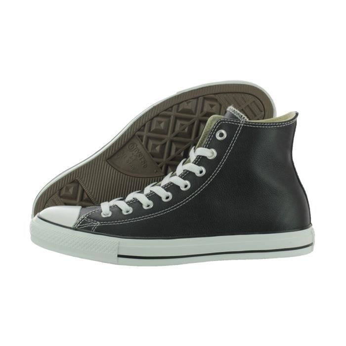 CONVERSE Femmes Chuck Taylor All Star en cuir High Top Sneaker VWMCG  Taille-37 1-2 Noir - Cdiscount Chaussures