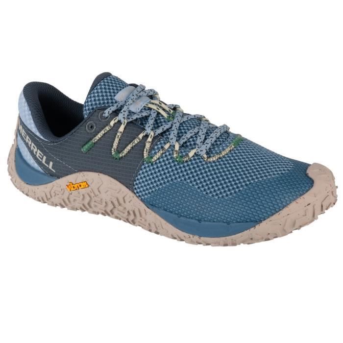 Merrell Trail Glove 7 Femme - Chaussures de trail bleu à lacets
