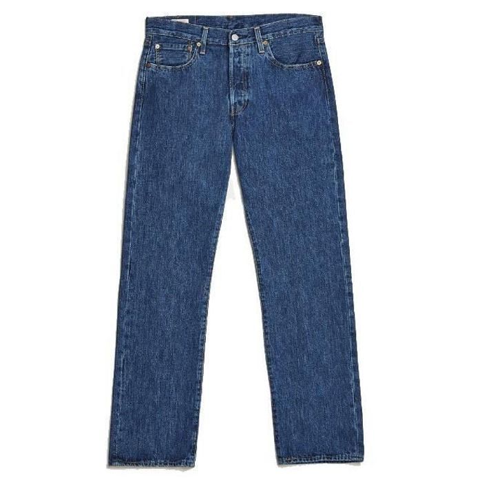 Jeans levis 501 coupe droite bleu foncé 0115 homme online