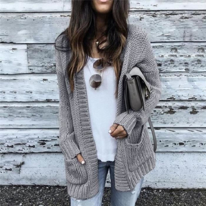 Gilet Tricoté Sans Manches Irrégulier Pour Femme - Neuf Avec étiquettes - Style Coréen Asymétrique