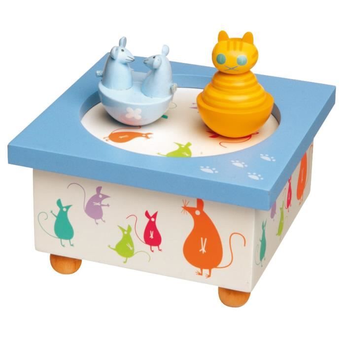 Boite A Musique Chat Et Souris Cdiscount Jeux Jouets Boite A Musique Chat Et Souris Cdiscount Jeux Jouets