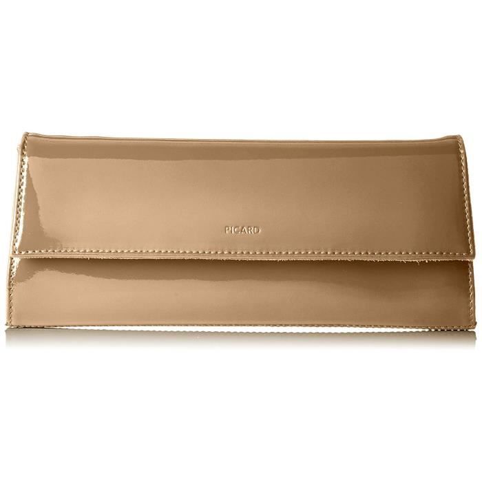 Sac à Main Picard Germany En Cuir Véritable - Neuf Avec étiquettes - Gris - Taille Moyen