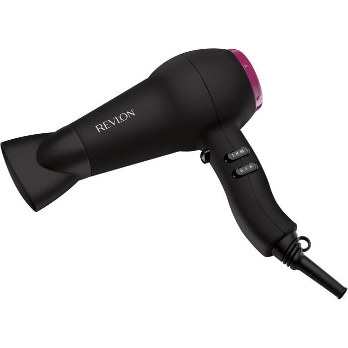 Sèche-cheveux REVLON RVDR5823E3 - 2000W - 3 niveaux de chaleur - 2 niveaux de vitesse