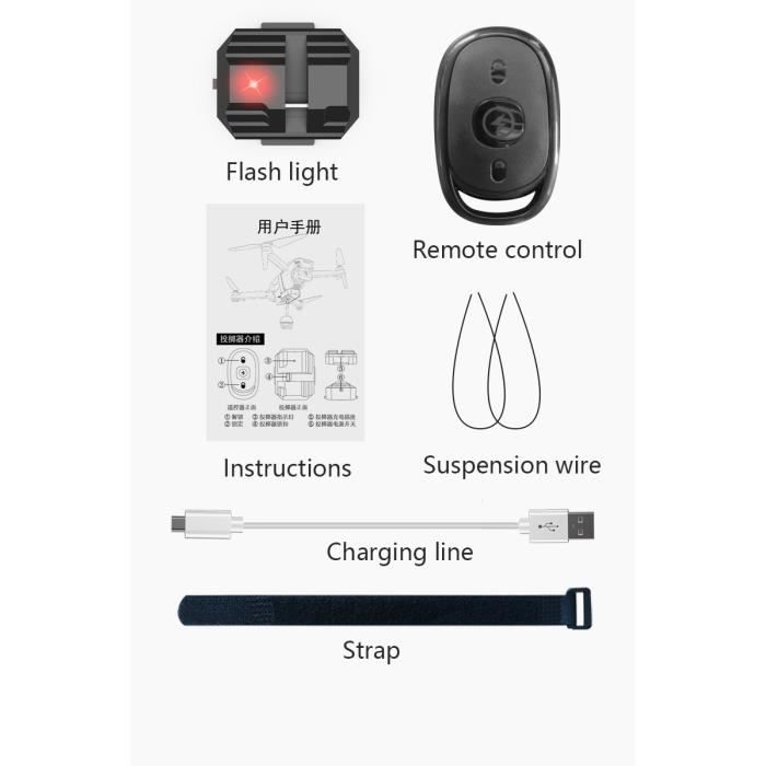 EVTSCAN – Système De Largage Pour Drone 500 M – 1 Kg De Charge – Compatible Mini 3/4 Pro, Mavic 3, Air 3 – Mariage/Pêche/Cadeaux