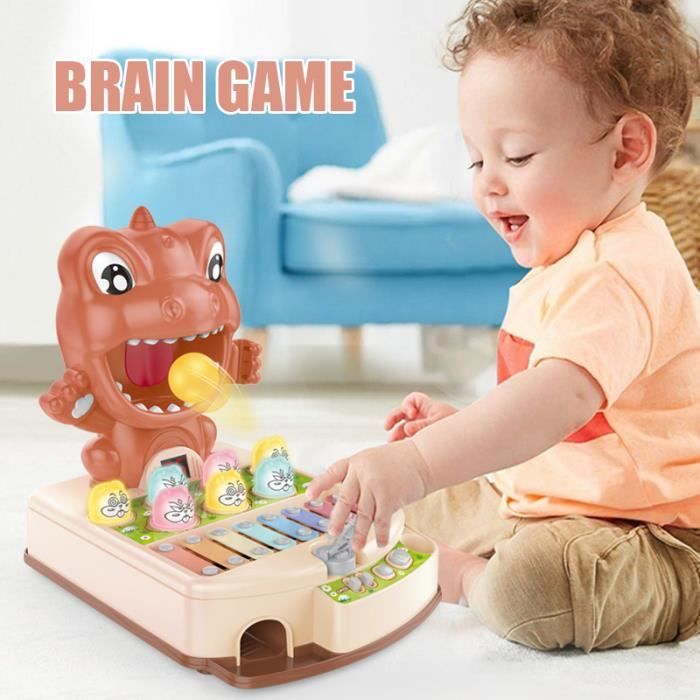 Jouet Dinosaure Escaladeur Avec Toboggan – Piste Motorisée Lumineuse Et Musicale Pour Enfants Dès 3 Ans, Cadeau Garçon Fille