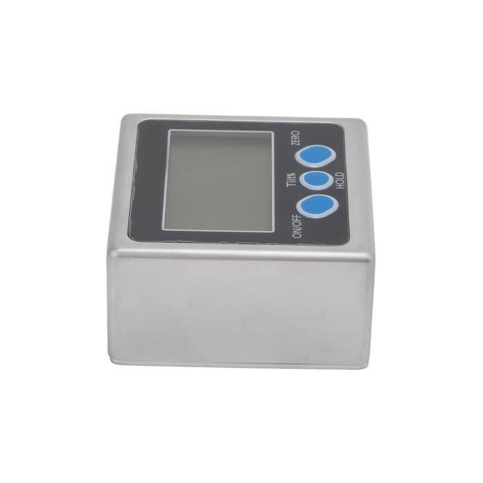 Duokon Règle d'angle Jauge de détecteur d'angle Portable inclinomètre