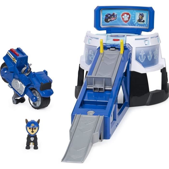 PAT PATROUILLE PLAYSET LANCEUR MOTO PUPS V hicule interactif