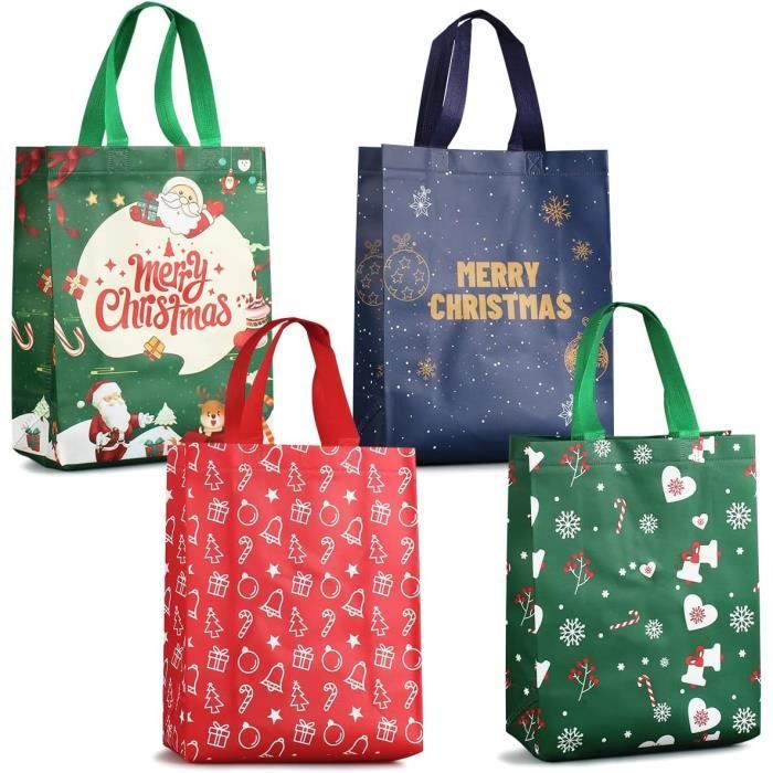 Sac Cadeau - Non spécifié - 12 PCS - Papier Kraft - Motifs de Noël