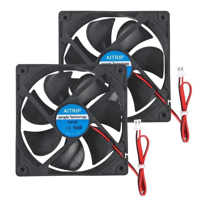Ventilateur PC à Double Roulement à Billes - Alimentation LP4 - 120 Mm