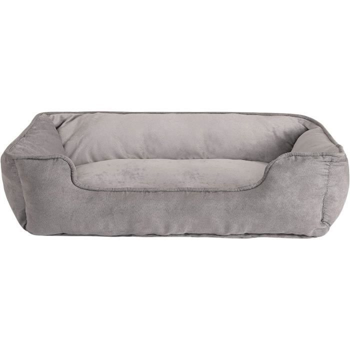 Meilleurs prix pour lionto Panier Chien 2-en-1 lit Chien Coussin réversible, (L) 110x80 cm Gris577