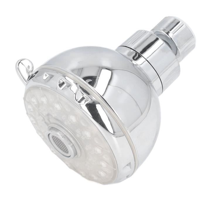 TMISHION pommeau de douche à effet de pluie à changement de couleur G1