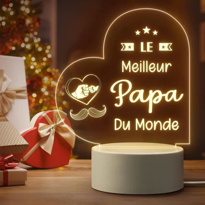 Cuillère à Café Personnalisée - Cadeau Papa Gravure Laser - Acier Inoxydable - Idée Fête Des Pères