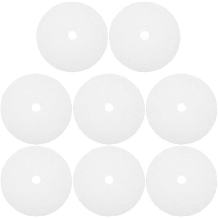 Lot De 5 Tapis En Silicone Pour Déshydrateur - 11.2 X 7.9 Pouces, Maille Blanche, Pour Fruits Et Légumes