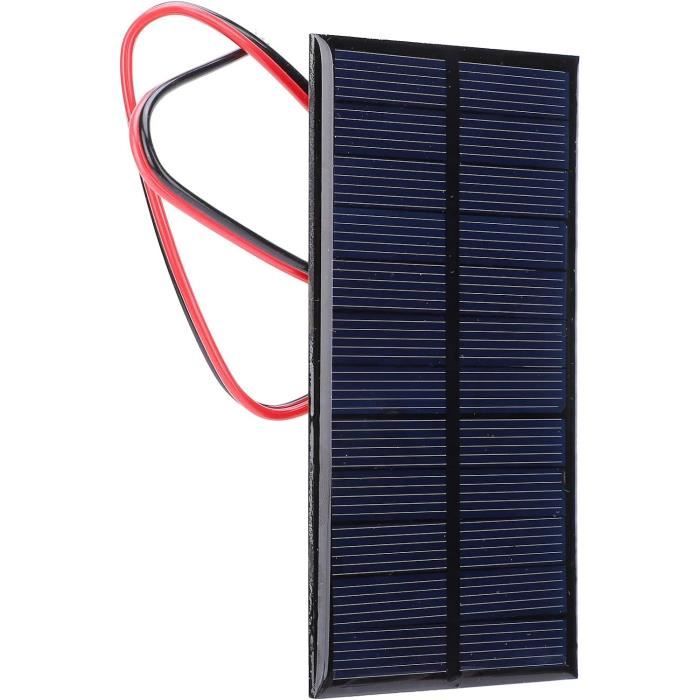 Mini Panneau Solaire 6V 1W - Pour Projets DIY, éclairage Solaire, Charge Petits Appareils (lot De 3)