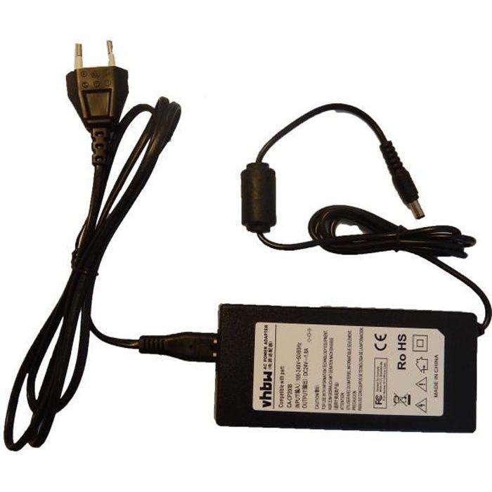 PK Power Adaptateur Secteur Pour Imprimante Photo Compacte Canon Selphy B 1320842