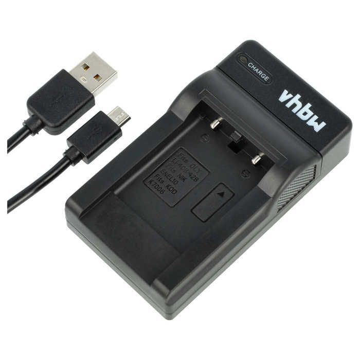 Vhbw Chargeur, câble de charge Micro USB compatible avec Kodak Easyshare Mini, Touch appareil photo