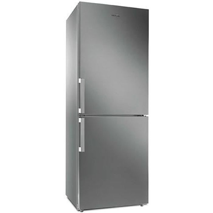Réfrigérateur WHIRLPOOL WB70I931X - Congélateur bas - Pose libre - 462 Litres - Gris