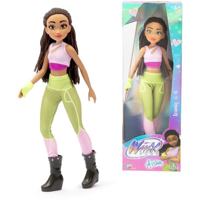Poupée Winx WNX775 – Série Iconic Aisha 26 cm Articulée