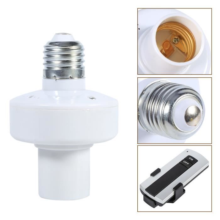 R SODIAL 1X E14 douille de lampe de douille de lampe Socket Adapter plafonnier Holder support Quantite