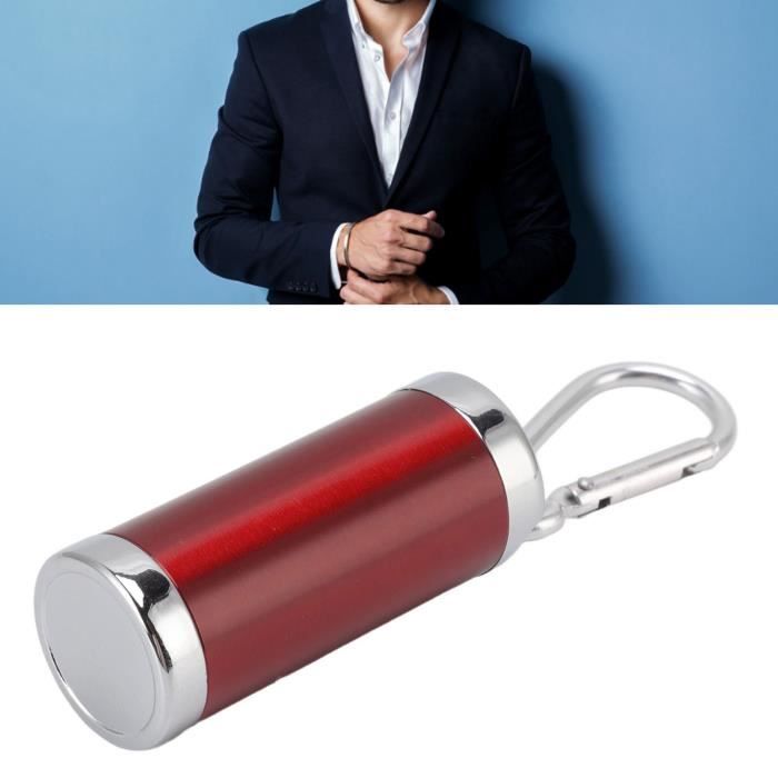 Cendrier Poche Anti-odeurs Cendrier Poche Portable Anti-Odeurs - Mini Cendrier Alliage Avec Porte-Clés 20x35x56mm Cendriers De Poche