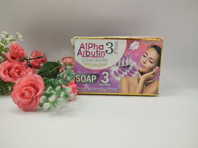 Lot De 6 Savons Au Collagène Alpha Arbutin 3 Plus - Éclaircissant, Pour Un éclat Naturel - Neuf