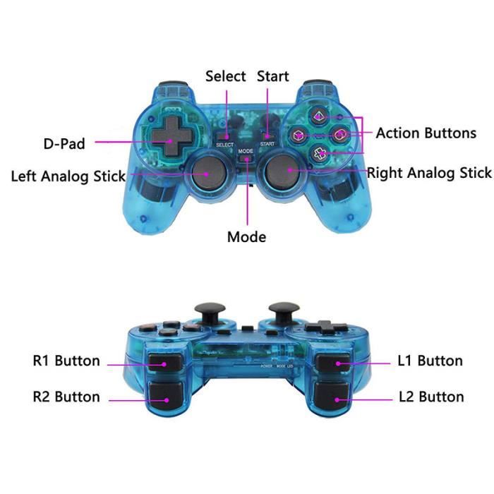 Manette PlayStation 2 (PS2) - Occasion Fonctionnelle - Origine France