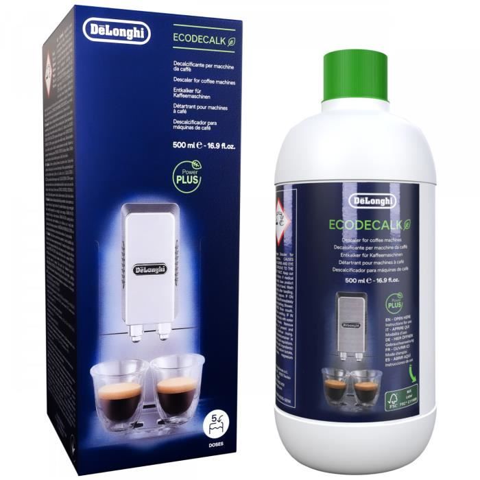 Filtre à eau et détartrant Delonghi EcoDecalk 500 ml - Aquanext