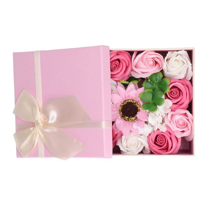 Drfeify Savon de Bain Fleur Simulée Cadeau pour Femme - Décoration Maison  et Coffret Cadeau - Idéal pour Anniversaire, Saint - Cdiscount Au quotidien