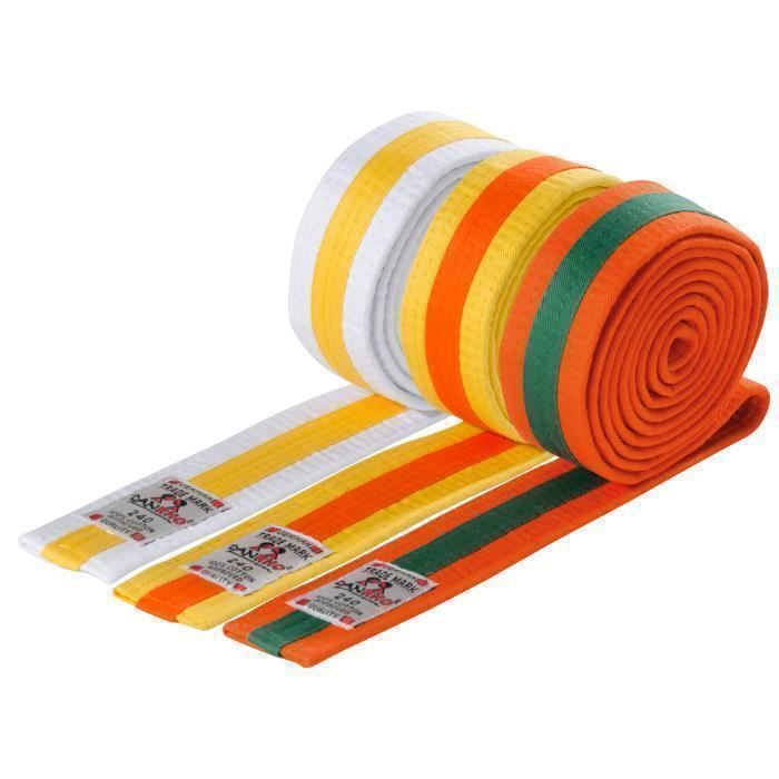 Ceinture taekwondo 2025 enfant