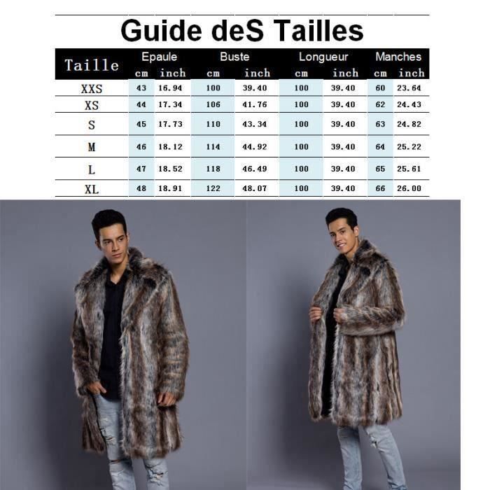 Manteau Slim Fit Manteau Hiver Evoga Homme En Daim Avec Fourrure - Coupe Slim Fit Veste Hivernale Evoga Homme