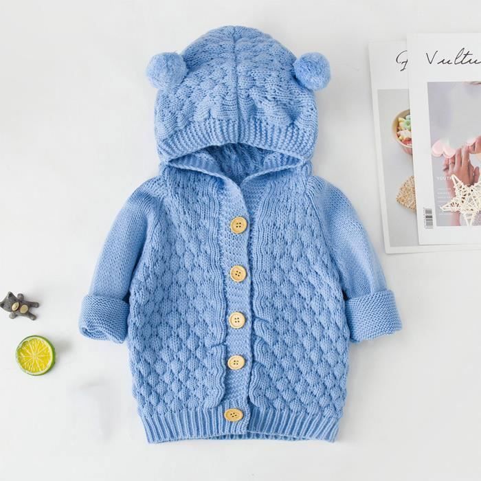 Nouveau n infantile b b fille gar on veste d hiver manteau chaud