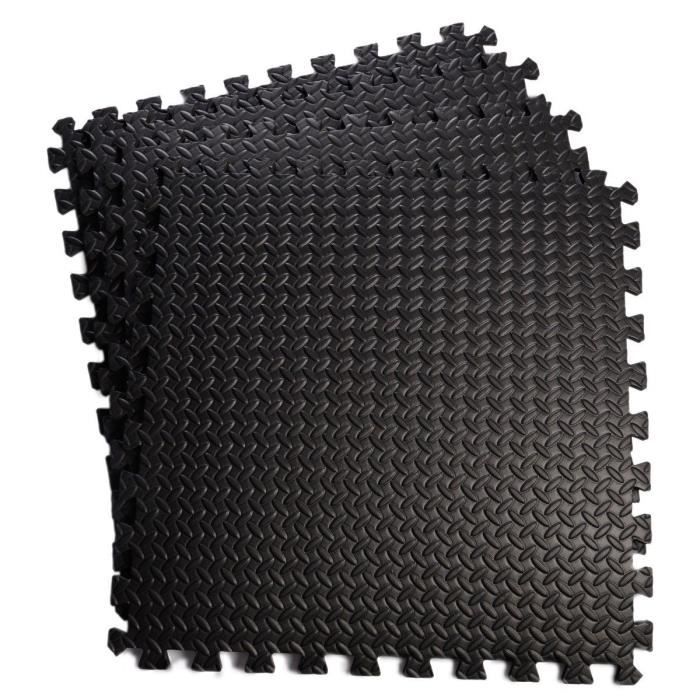 DOYOURFITNESS® TAPIS DE Protection de Sol»PuzzleUp«6 éléments emboitables ROSE EUR 29,90