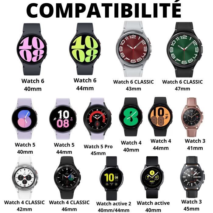 Chargeur Cable USB C Compatible avec Samsung Galaxy Watch 6 Watch 5 Watch 4 Watch 4 classic Watch 3 active 2 Phonillico Cdiscount Telephonie
