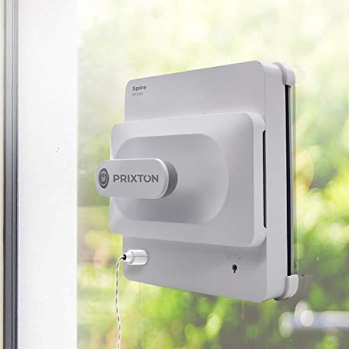 PRIXTON - Robot lave vitre automatique/ Nettoyeur vitre avec programmes de  nettoyage intelligents, nettoyant vitres avec commande à - Cdiscount  Electroménager