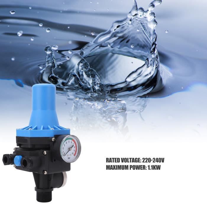 Pressostat de pompe à eau Régulateur de pression de pompe à eau Réglage — free download