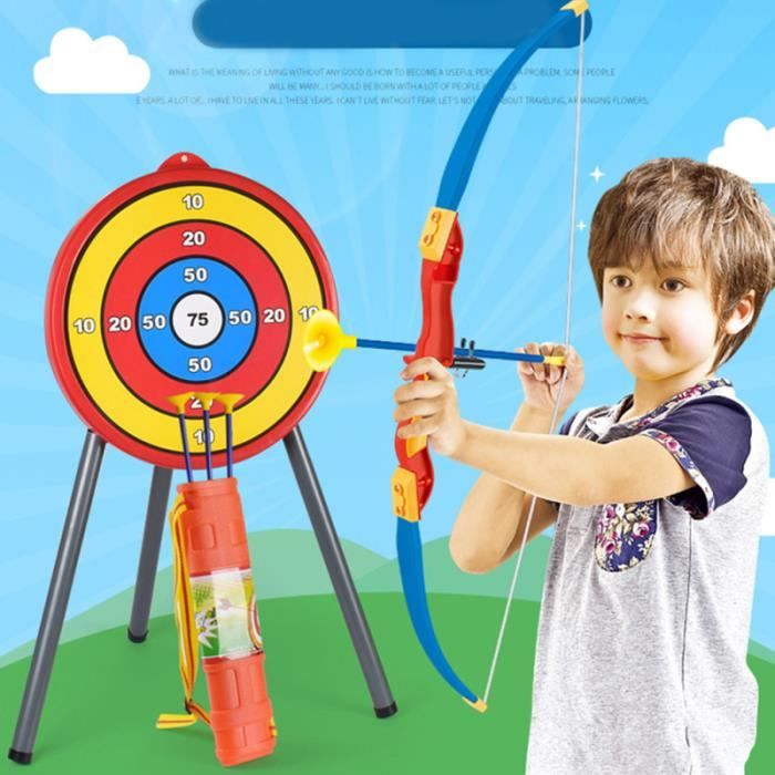 Jouet d'arc pour enfants Fyydes, ensemble de tir à l'arc durable