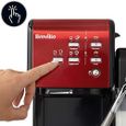 Breville Prima Latte II machine à café espresso, latte et cappuccino | pompe professionnelle 19 bars et mousseur à lait | rouge-2