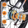 Shengmilo - Vélo électrique - MX06 - femme 26" E-Bike - fat bike électrique - Bafang 500W - Samsung batterie Amovible 48V17.5AH-2