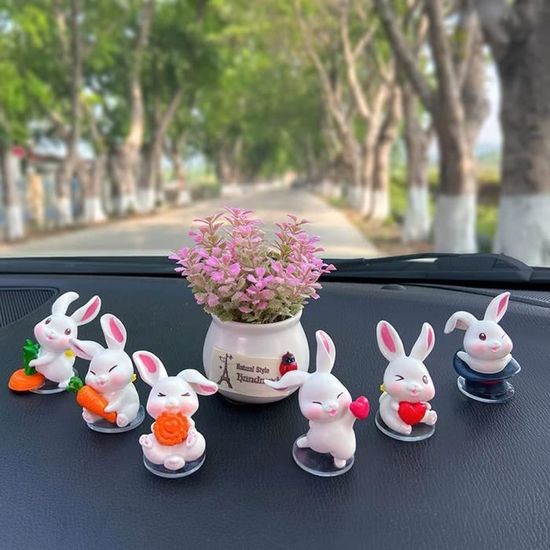 Lot De 4 Figurines De Lapin Miniatures, Mini Figurines De Lapin, Ornements De Lapin De Dessin Anime Mini Decorations De Maison 86249524 Lot De 4 Figurines De Lapin Miniatures, Mini Figurines De Lapin, Ornements De Lapin De Dessin Anime Mini Decorations De Maison 86249524