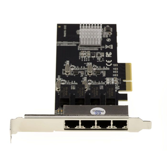 Carte Réseau PCIe 2,5 Gigabit – 4 Ports Ethernet, Puce RTL8125BG, Choix 1/2/4 Ports