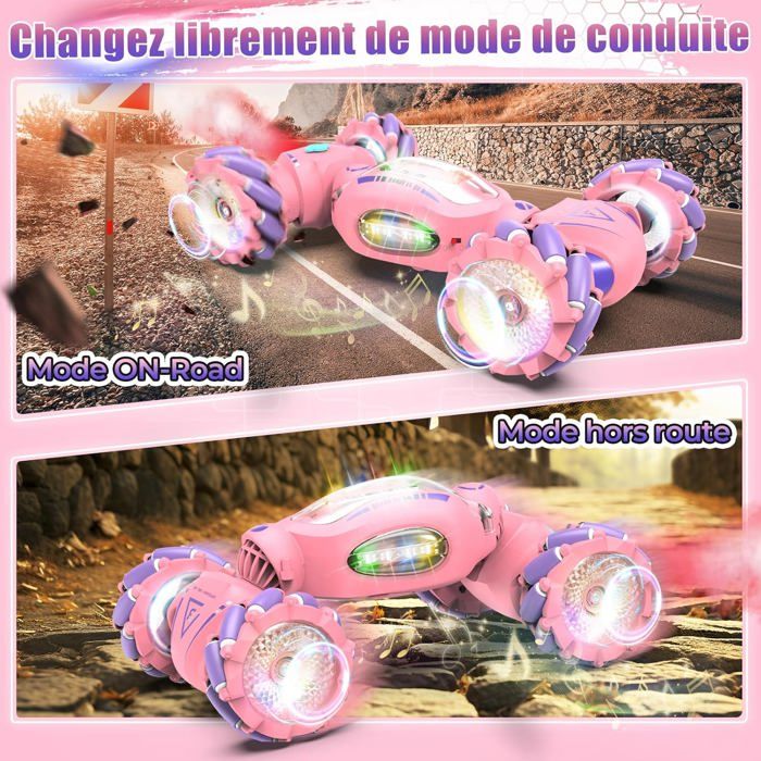 Voiture Télécommandée Transformable - Modèle CD0062 - Rotation 360