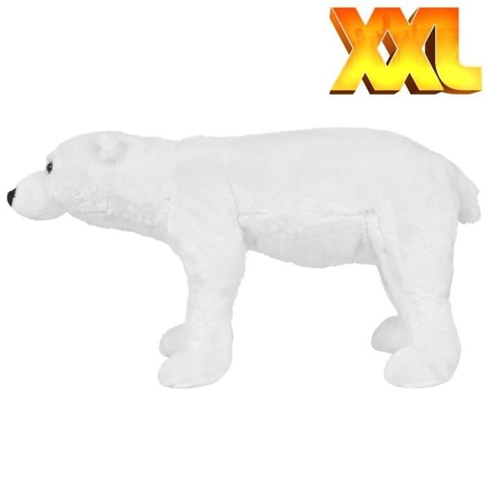 Peluche géante, un adorable Ours polaire Oreiller nouveau-né - 73 cm -  Concept Extra