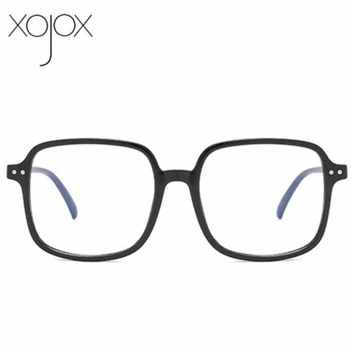 Lunettes surdimensionnees pour femmes et hommes monture transparente Vintage mode grosse monture fausse lunettes de 0DC3D04 Achat Vente lunettes de soleil Mixte Cdiscount