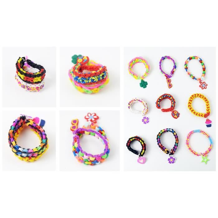 Kit De Bracelets Parfumés DIY – 300 Pièces D’élastiques – Fabrication De Bijoux – Neuf